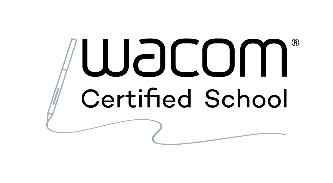 Icona Wacom certified school logo