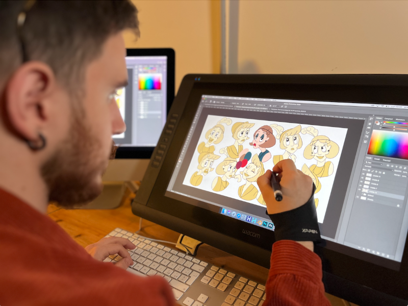 Immagine poster CARTOON ANIMATION 2D/3D • Formula INTENSIVE