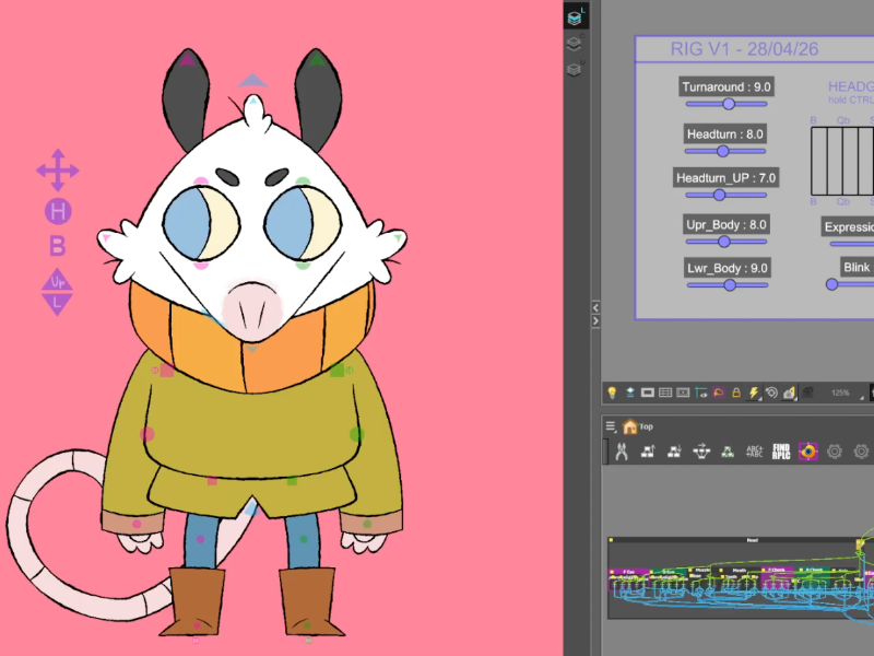 Immagine corso CUT OUT Animation