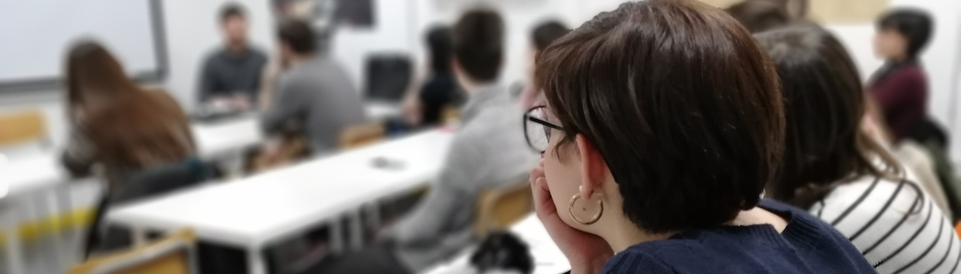 Aula Scuola Comics sede di Roma        corso ILLUSTRAZIONE
