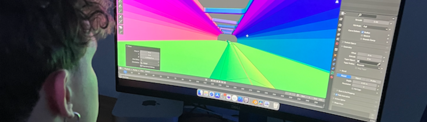 Aula Scuola Comics sede di Roma        corso 3D ARTIST