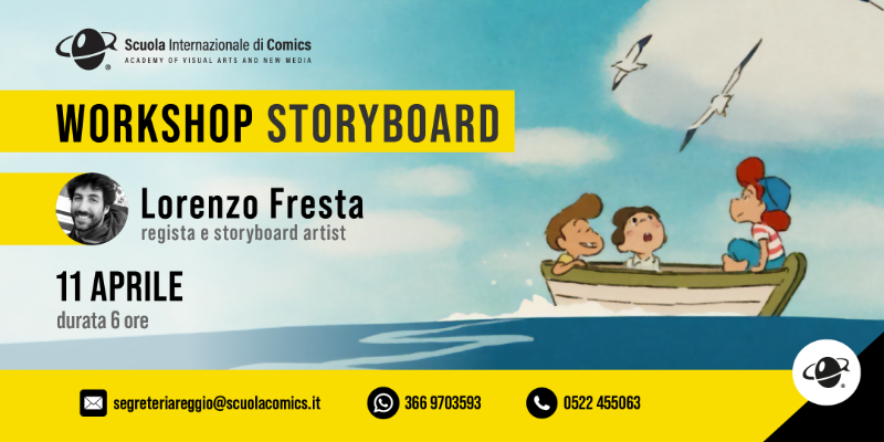 Workshop di Storyboard con Lorenzo Fresta
