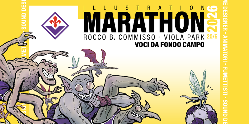 Illustration Marathon 2026 Voci da fondo campo