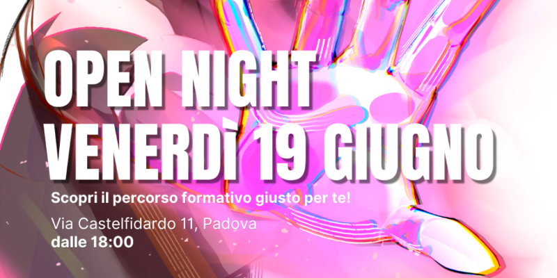Immagine news OPEN NIGHT