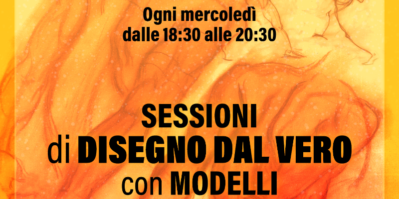 Immagine news DISEGNO DAL VERO CON MODELLI - LIFE DRAWING SESSIONS WITH LIVE MODELS
