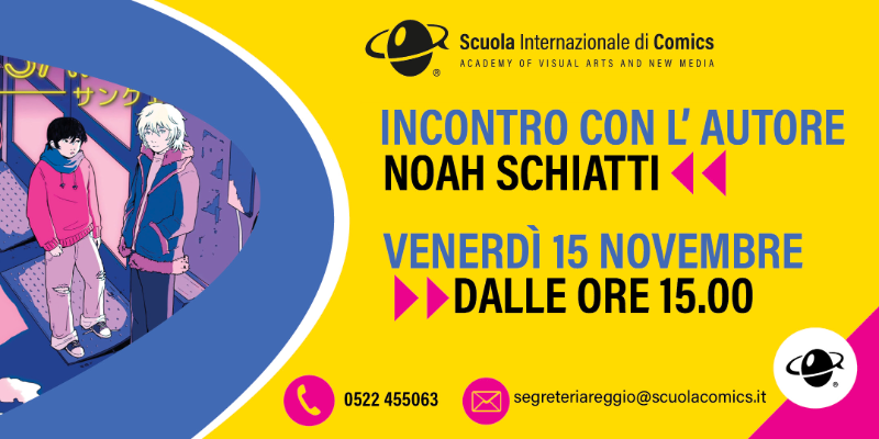 Immagine della news INCONTRO CON L'AUTORE - NOAH SCHIATTI 