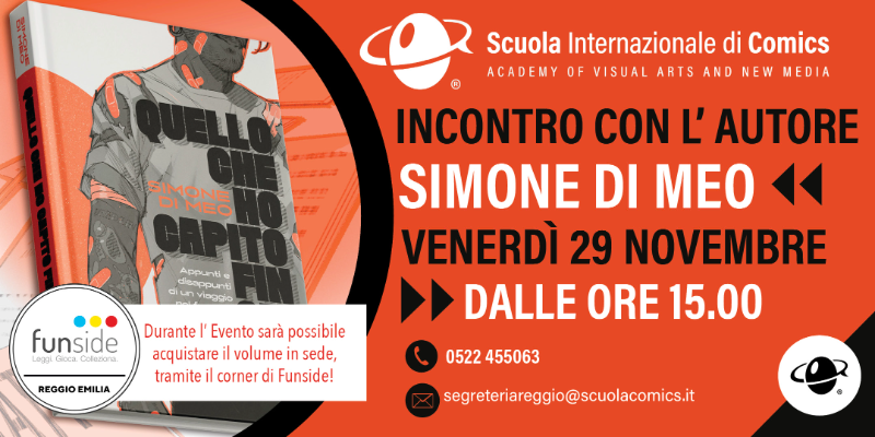Immagine della news INCONTRO CON L'AUTORE SIMONE DI MEO 