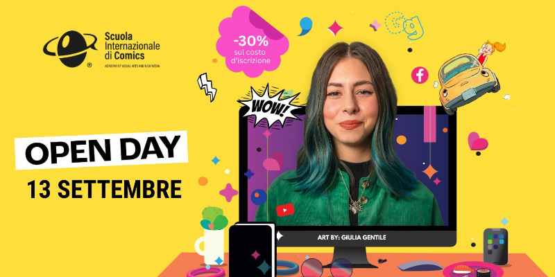 Immagine news OPEN DAY SEDE ROMA • 13 SETTEMBRE