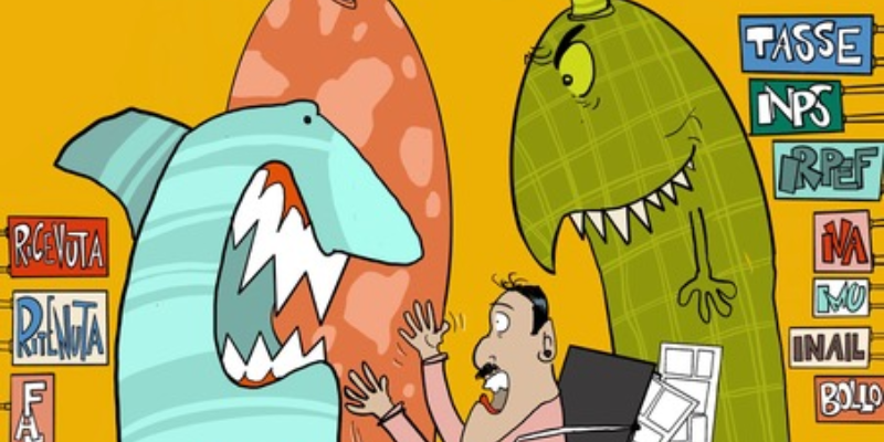 Immagine news Fumetti e Tasse