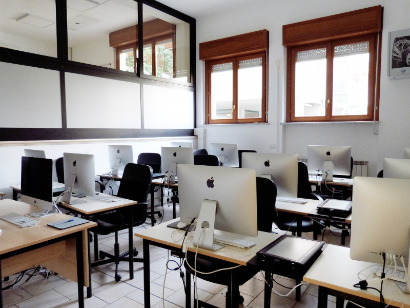 Foto della sede di Torino della scuola Comics